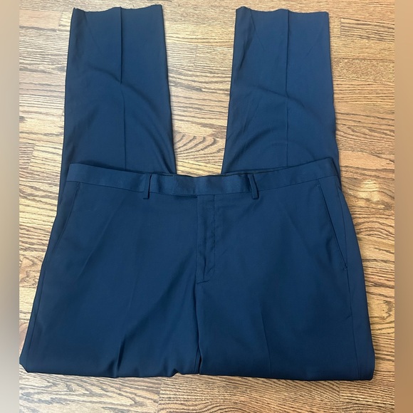 Soul Of London Men’s Dress Pants In Blue Size 41R NWOT - Picture 3 of 10